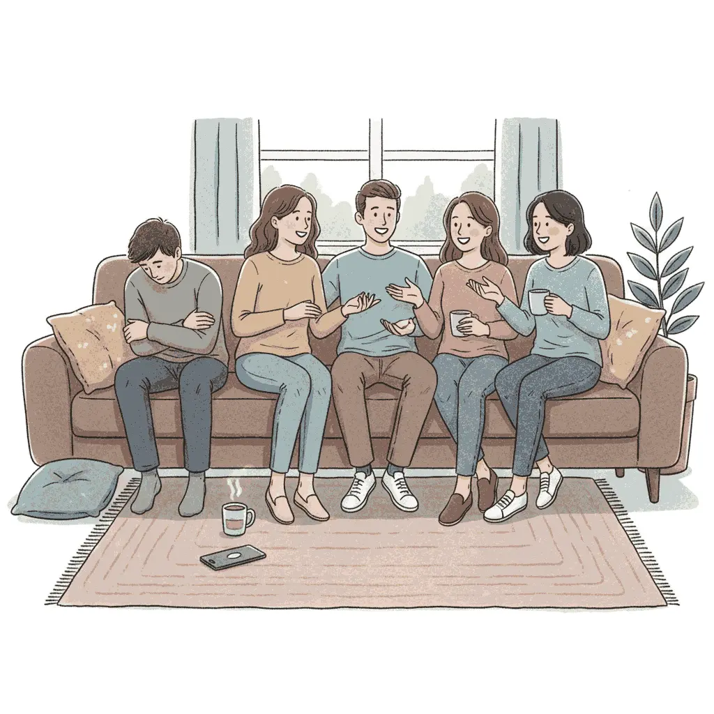 Person feeling ignored due to people-pleasing behavior