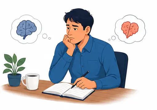 Employee reflecting on Anger Issues at Work through self-awareness journaling and emotional regulation