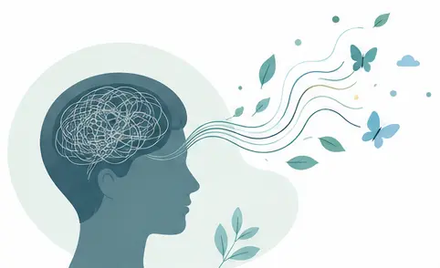 Catharsis meaning in psychology illustrated with emotional cleansing concept