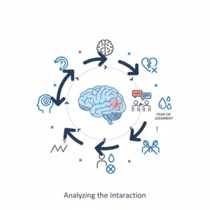 brain analyzing past social interactions and replaying conversations in my head