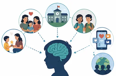 How self schema develops through childhood experiences and social comparison