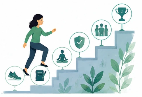How to Overcome Fear of Judgment psychology illustration
