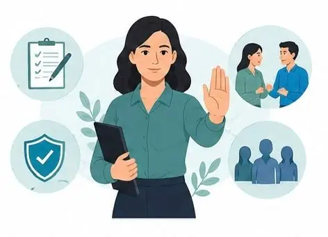 How to deal with workplace bullying psychology illustration