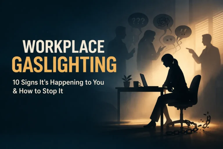 Workplace Gaslighting: 10 Signs It’s Happening to You & How to Stop It