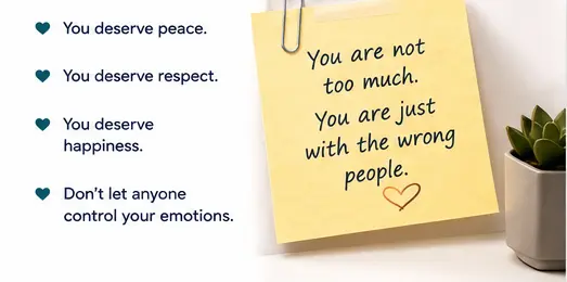 Reminder of Emotional Dependence