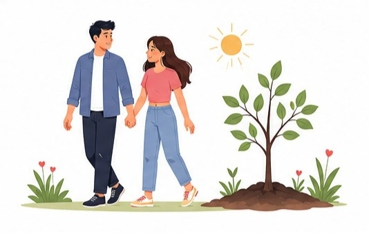 Healthy relationships grow with trust rather than emotional intensity