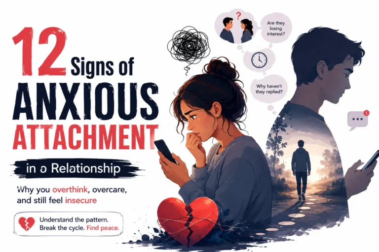 12 signs of anxious attachment in a relationship and why you may overthink love