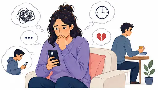 Anxious attachment causing overthinking and reassurance seeking in a relationship